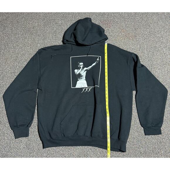 XXXTentacion "What Is Real Will Prosper" Black Pullover Hoodie Size XXL - Picture 10 of 10